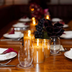 Luxury Flameless Glass Pillars