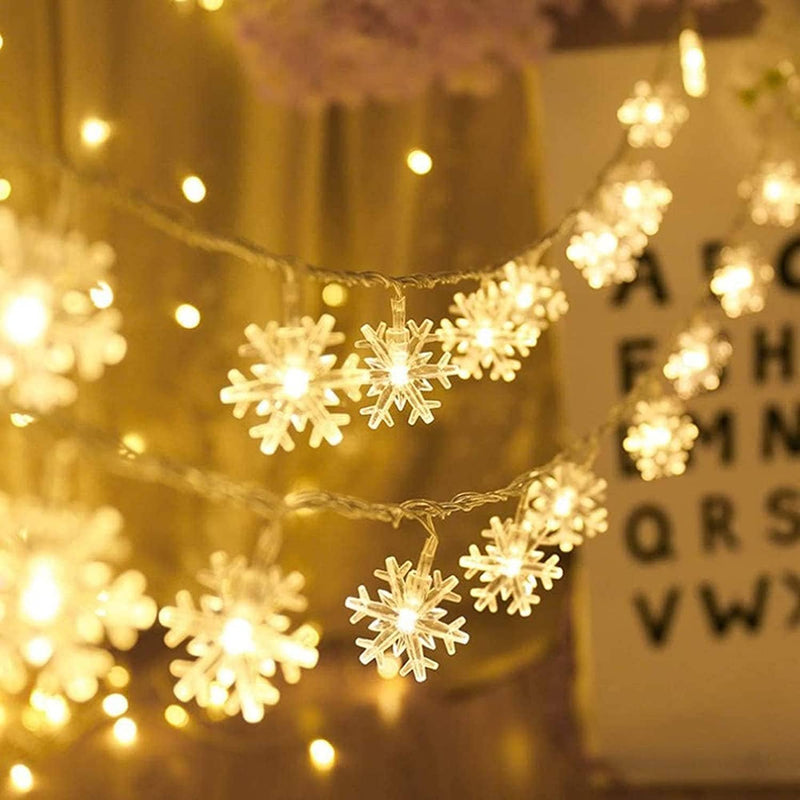 Snowflake Christmas Lights