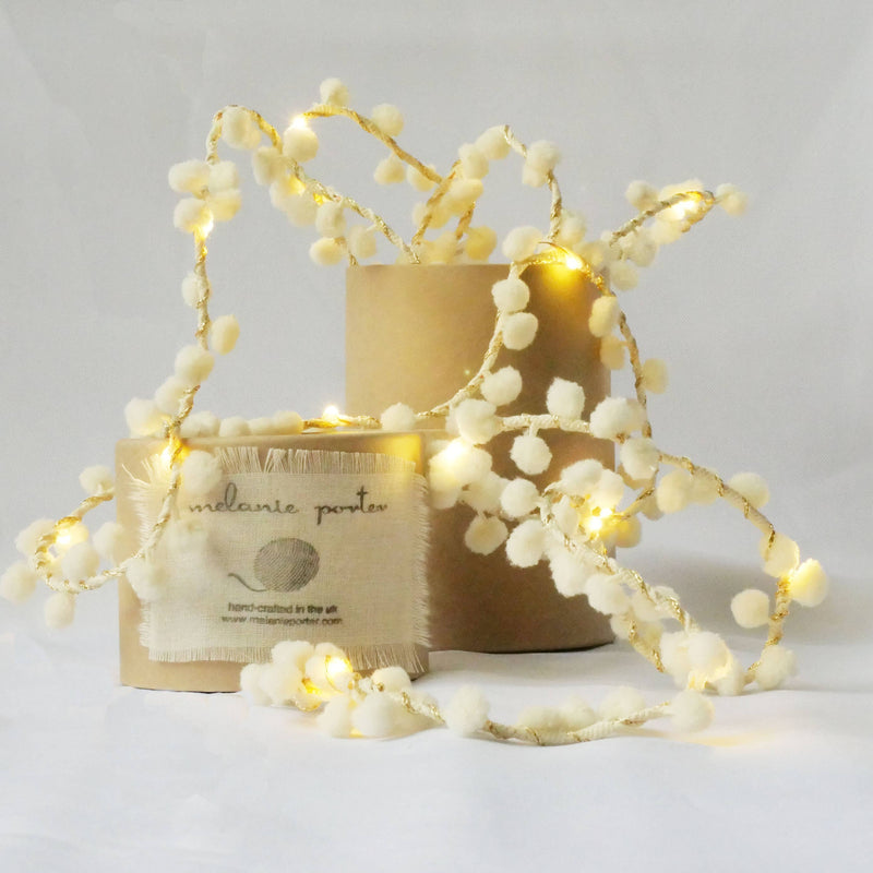 Pom Pom String Fairy Lights