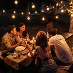 Milano Edison Globe Solar Powered Festoon Lights