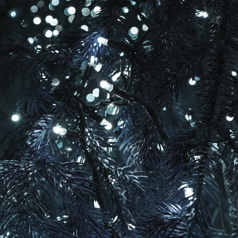 Milano Outdoor LED Plug In Fairy Lights - White - 200 Lights