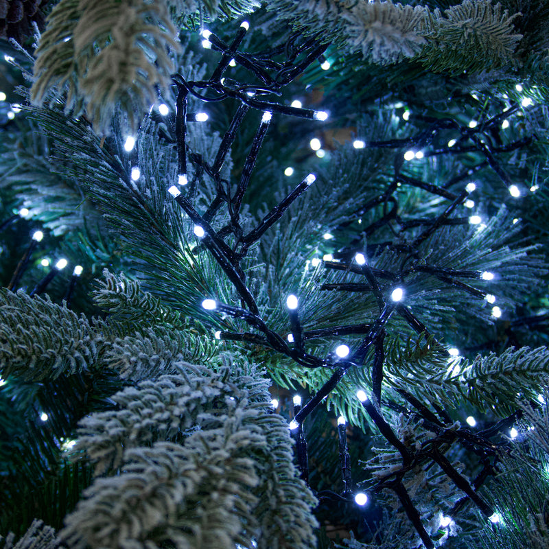 Milano Outdoor LED Plug In Fairy Lights - White - 200 Lights
