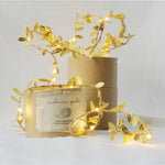 Gold Leaf Fairy Lights
